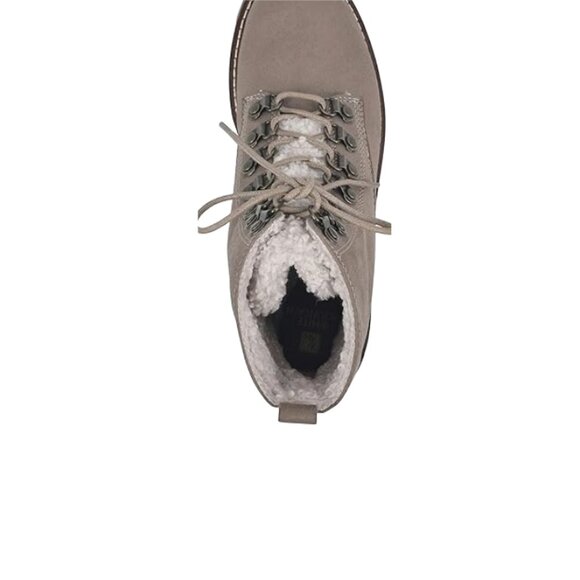 WHITE MOUNTAIN Great, Lace-up Style Hiking Boot, Faux Fur Trim & Tongue, Sz:10M - Picture 3 of 4